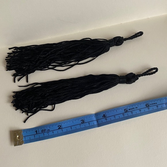 Gold and Black Tassels - Picture 2 of 2